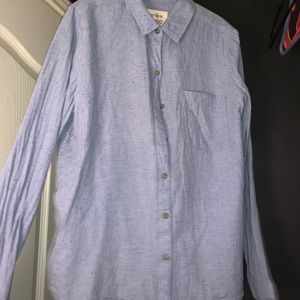 Button up long sleeve top